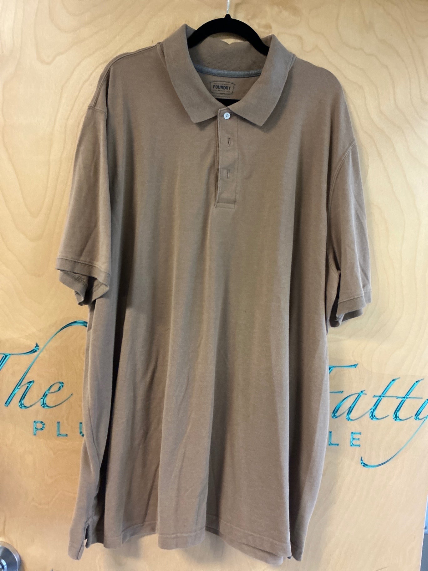 Foundry Polo Shirt - Beige - 3XLT