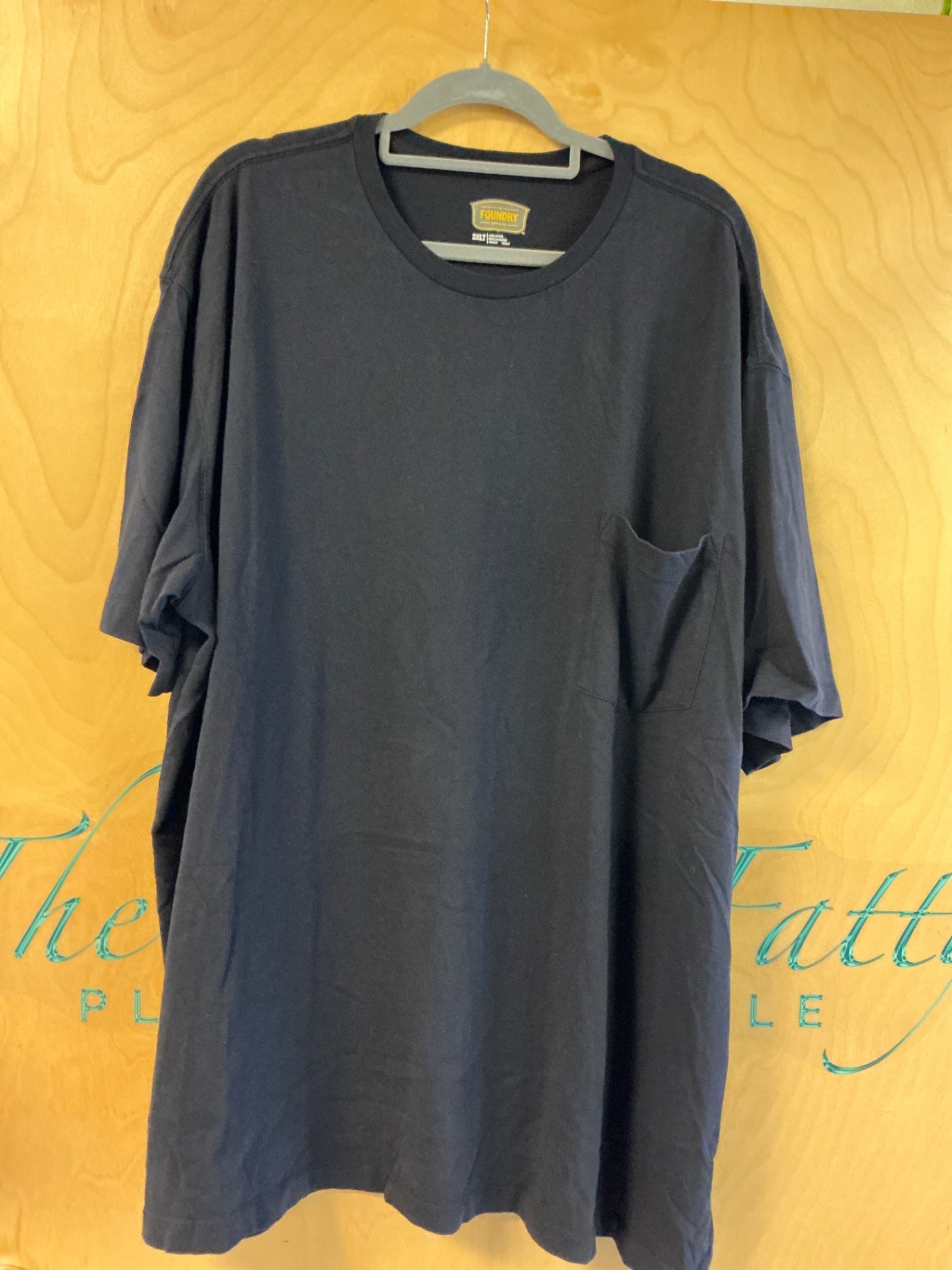 Foundry T-Shirt - Navy Blue - 3XLT