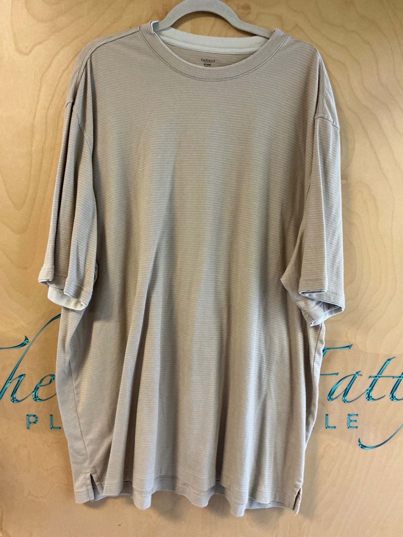 Van Heusen T-Shirt - Beige - 2XLT