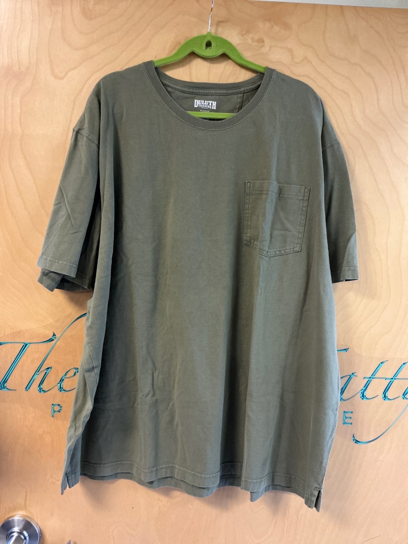 Duluth Trading T-Shirt - Olive Green - 3XL