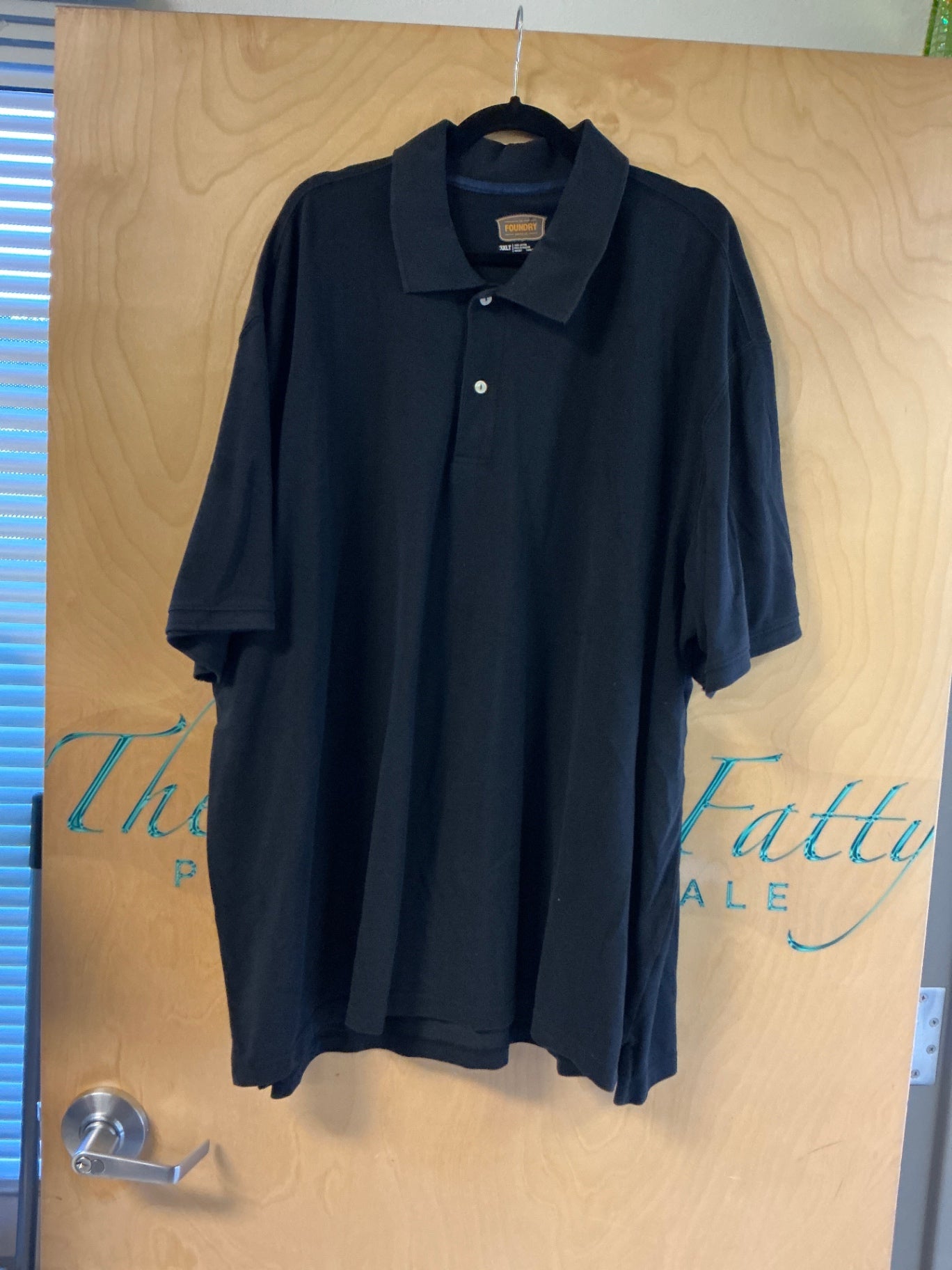 Foundry Polo Shirt - Black - 3XLT