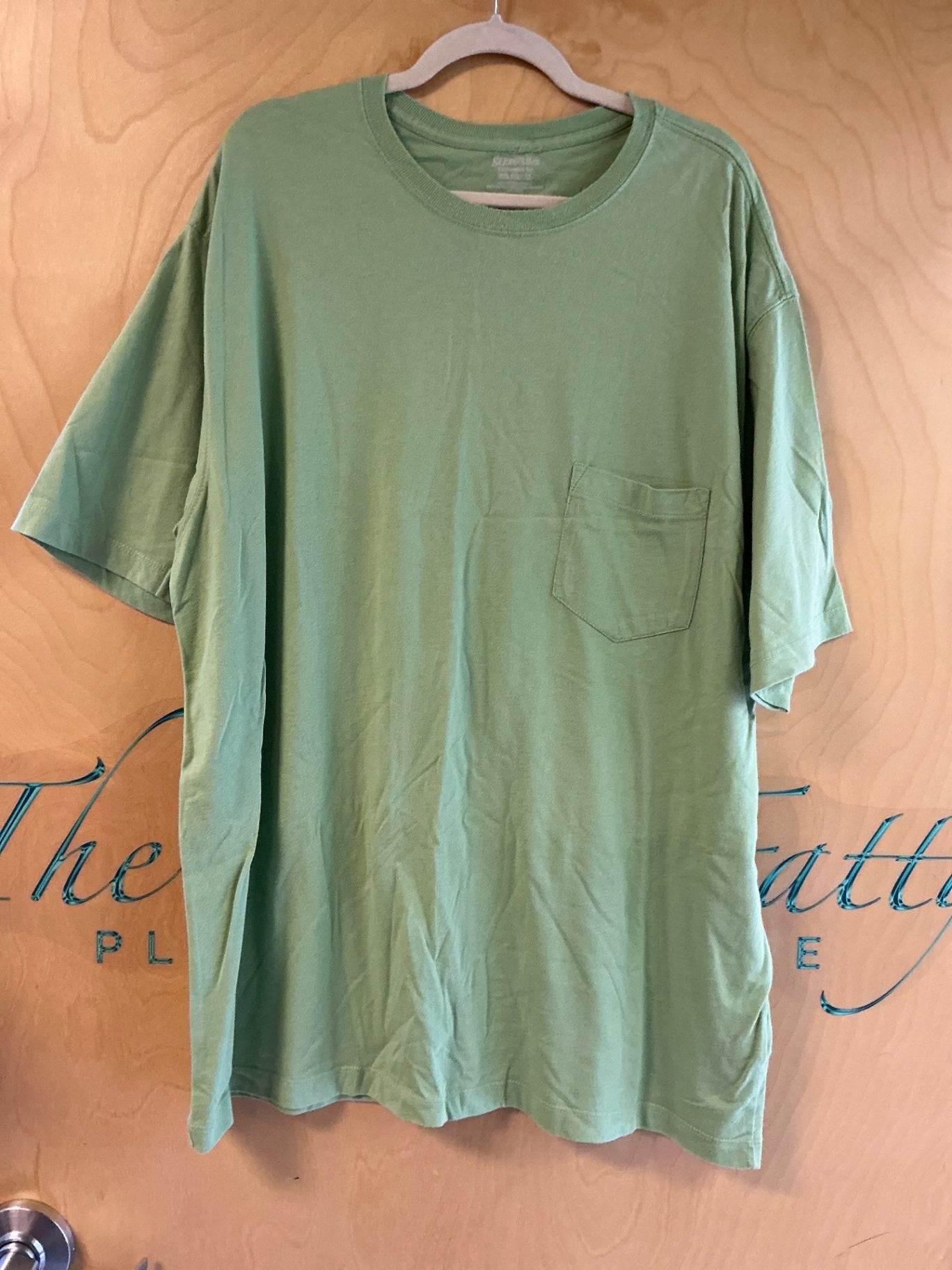 St. John's Bay T-Shirt - Light Green - 2XLT