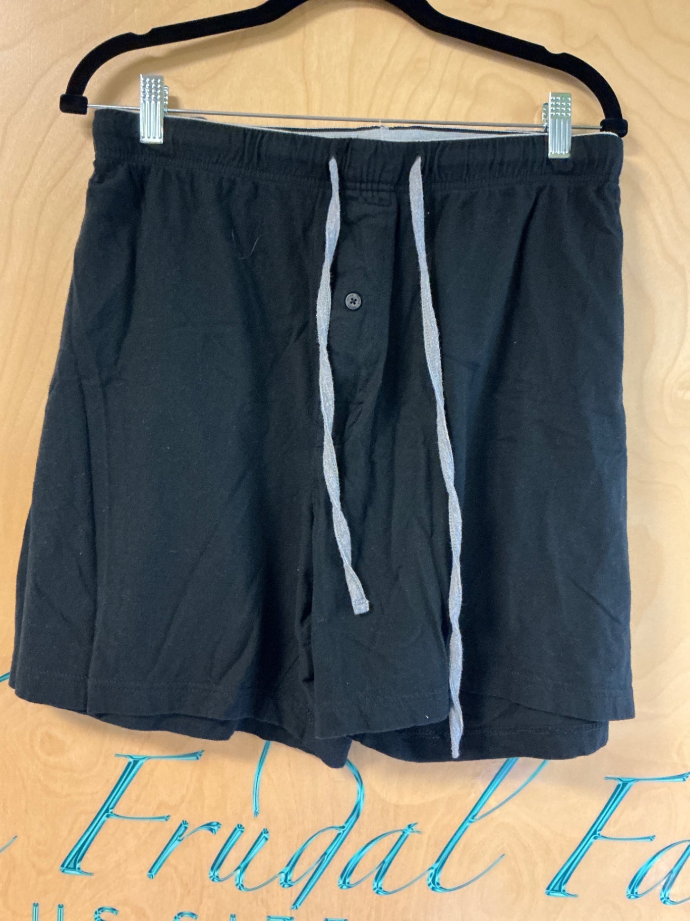 Hanes Lounge Shorts - Black - 3XL