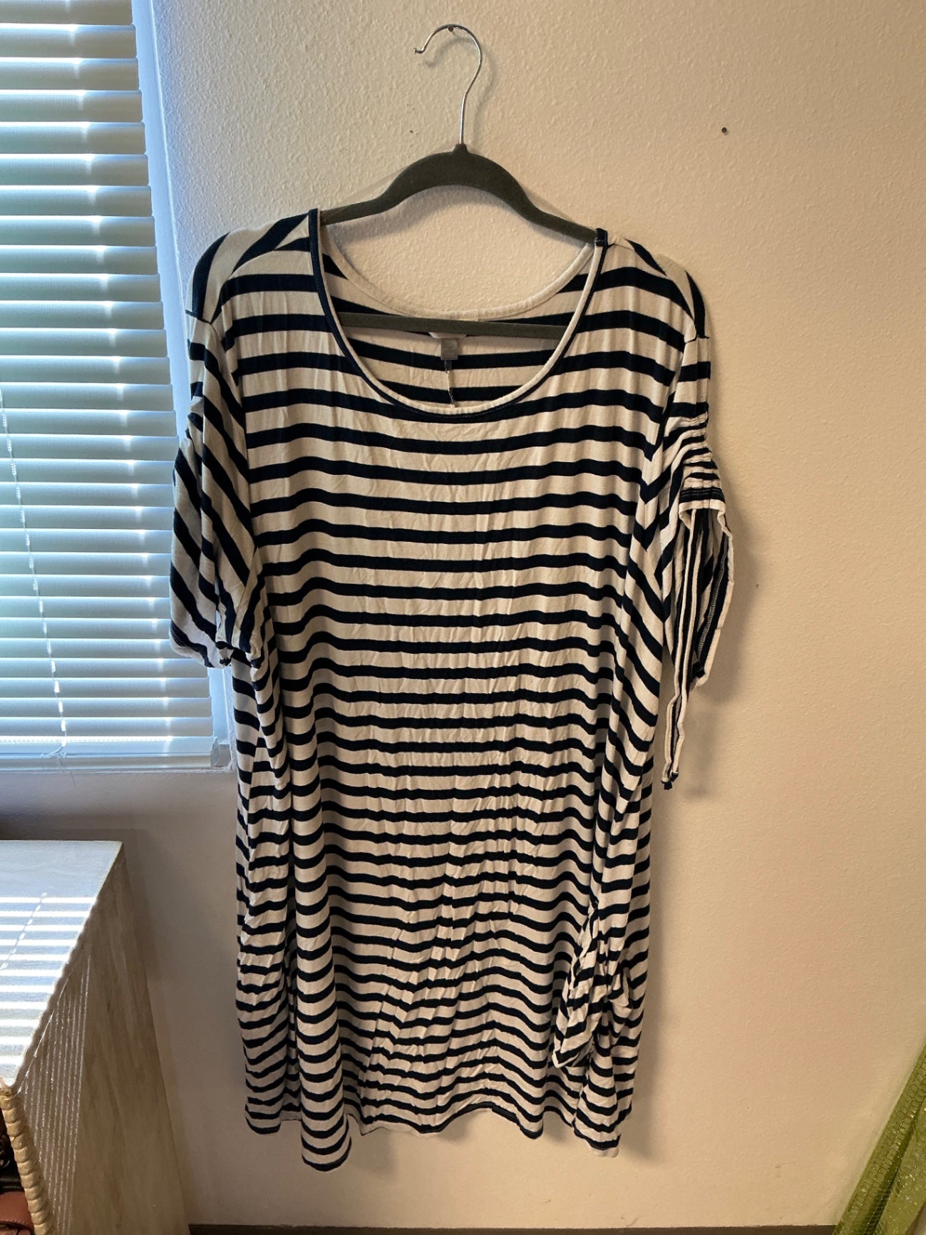 Terra & Sky Dress - Black and White - 4X