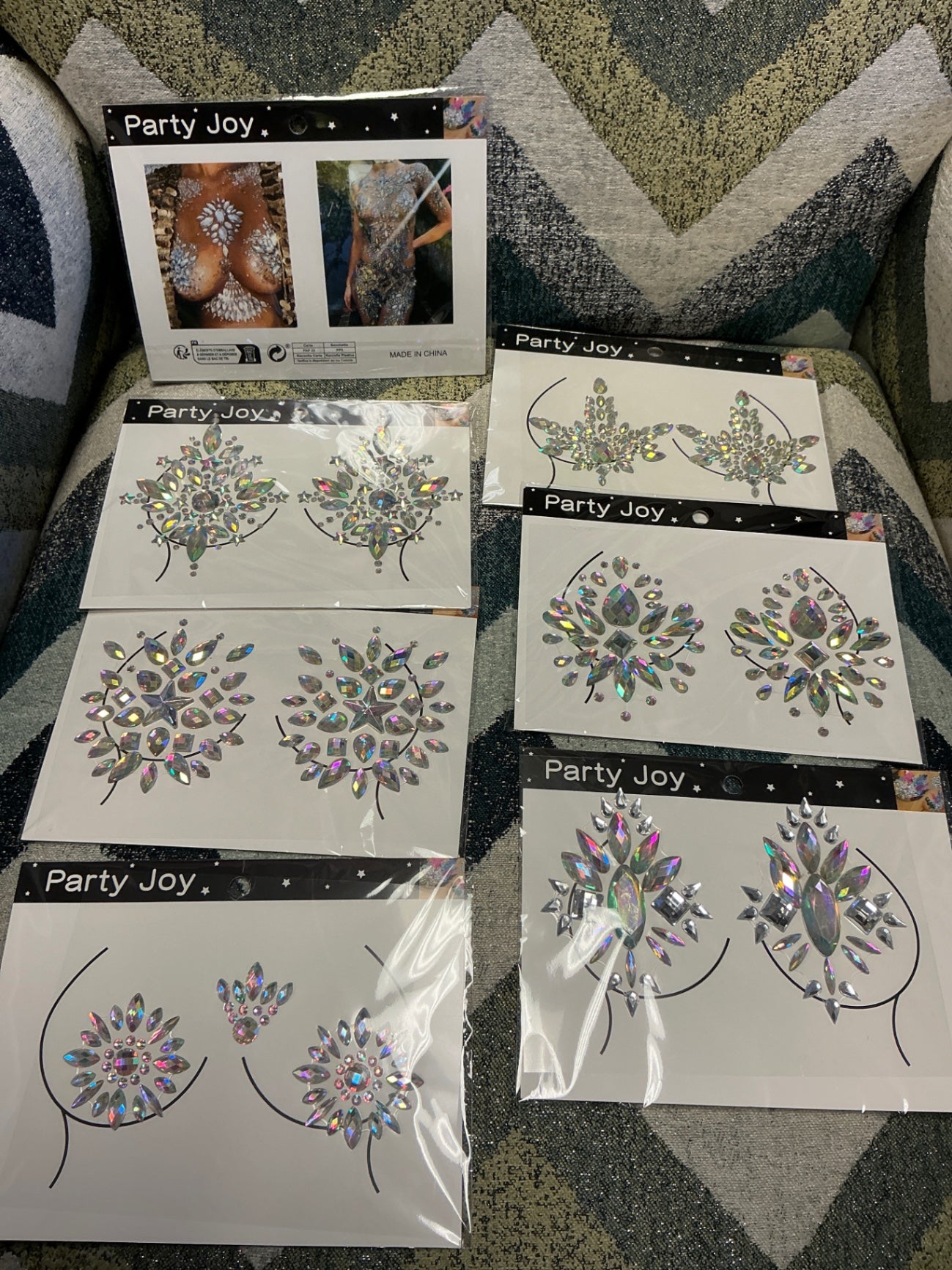 Party Joy Costume Accessories - Silver - O/S