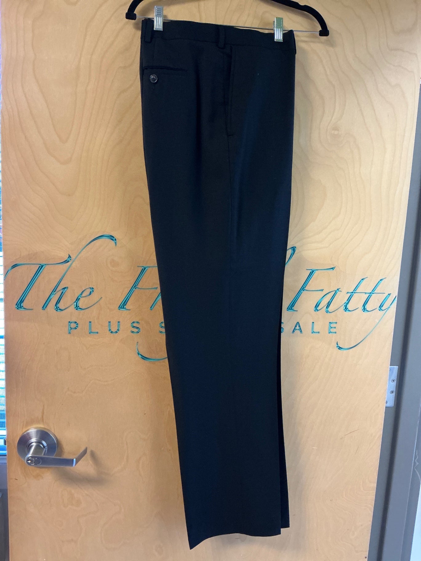 Roundtree & Yorke Dress Pants - Black - 44/36