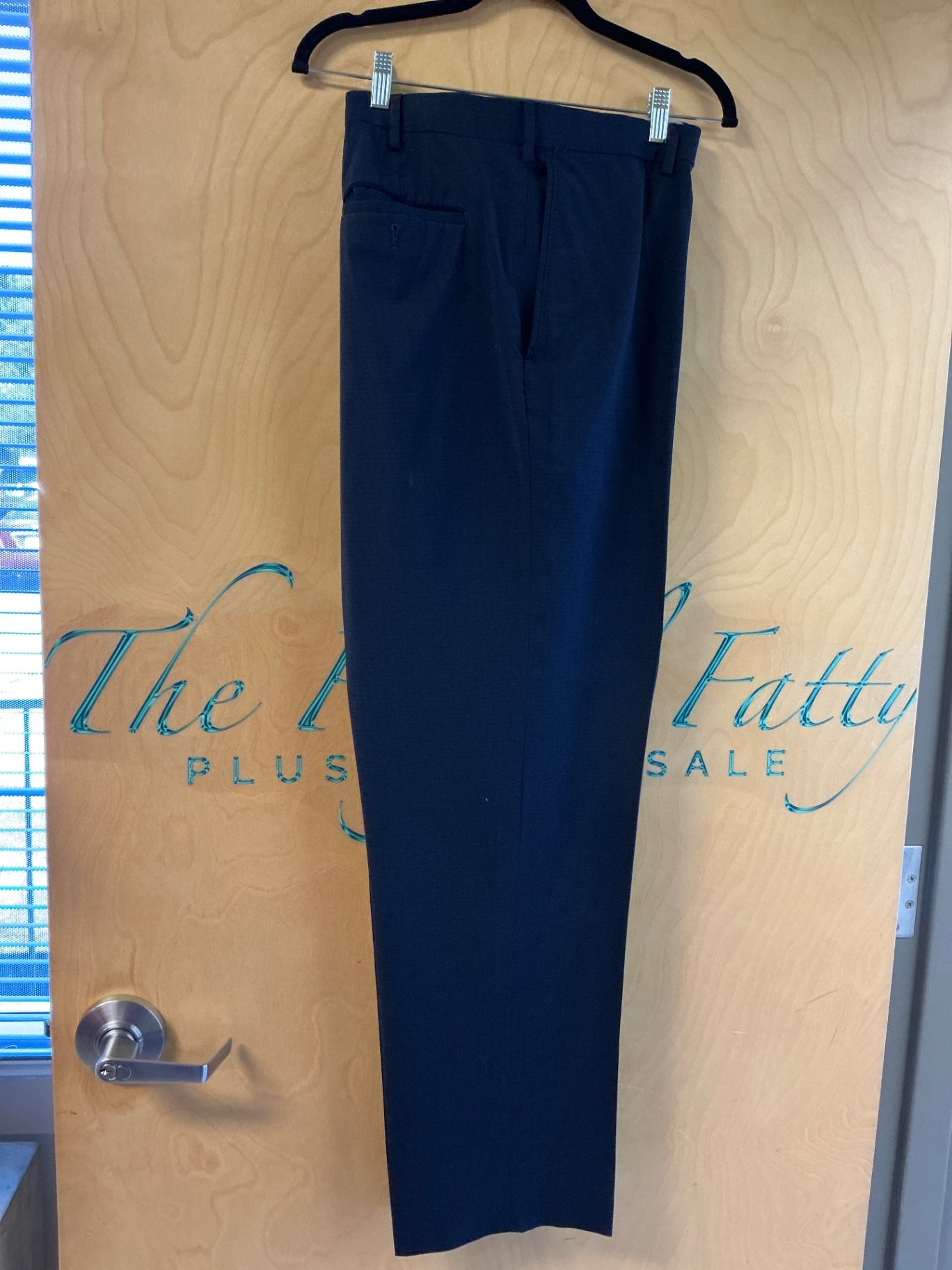 Roundtree & Yorke Dress Pants - Navy Blue - 44/34