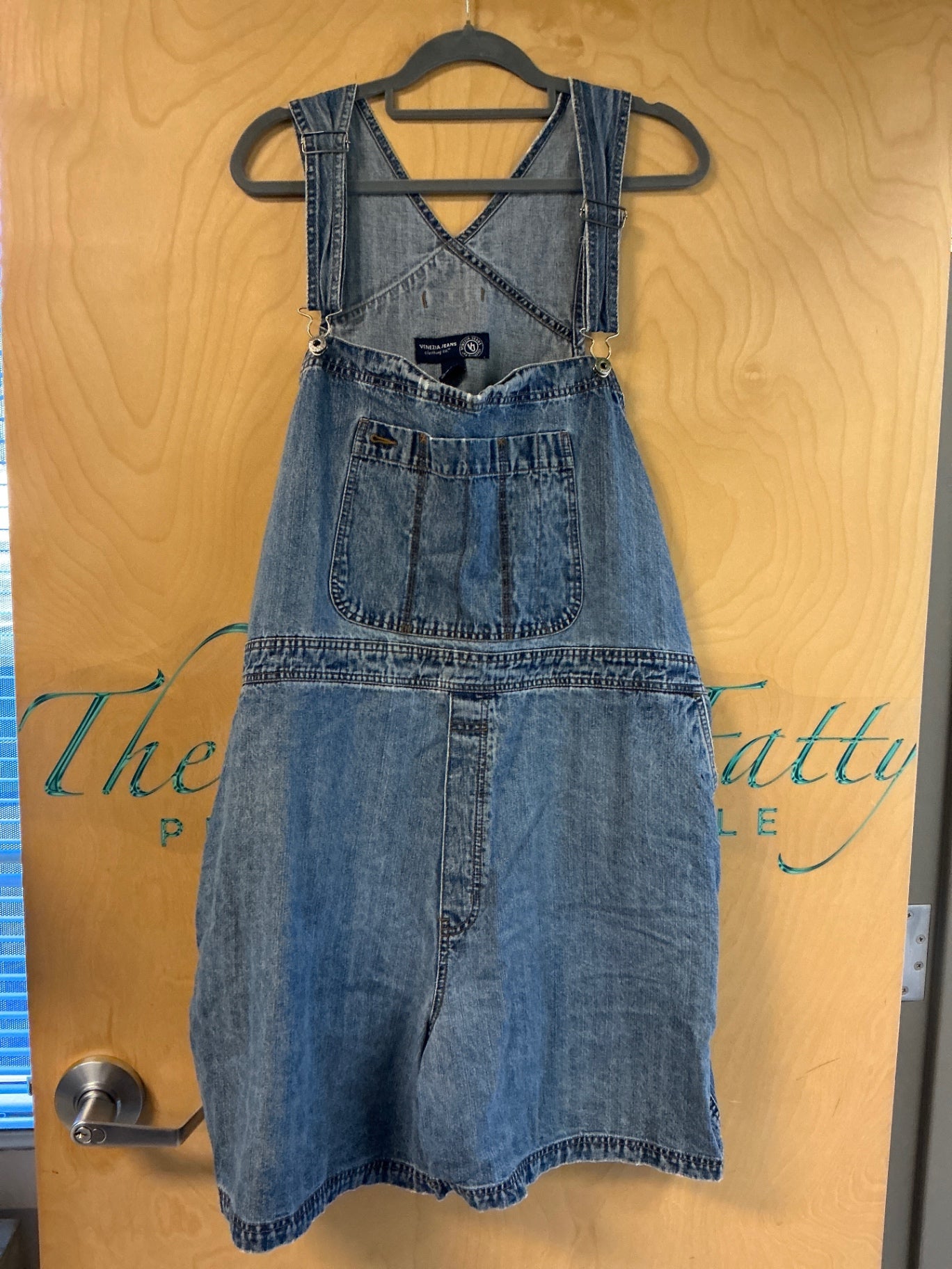 Venezia Jeans Overall Shorts - Blue - 26/28