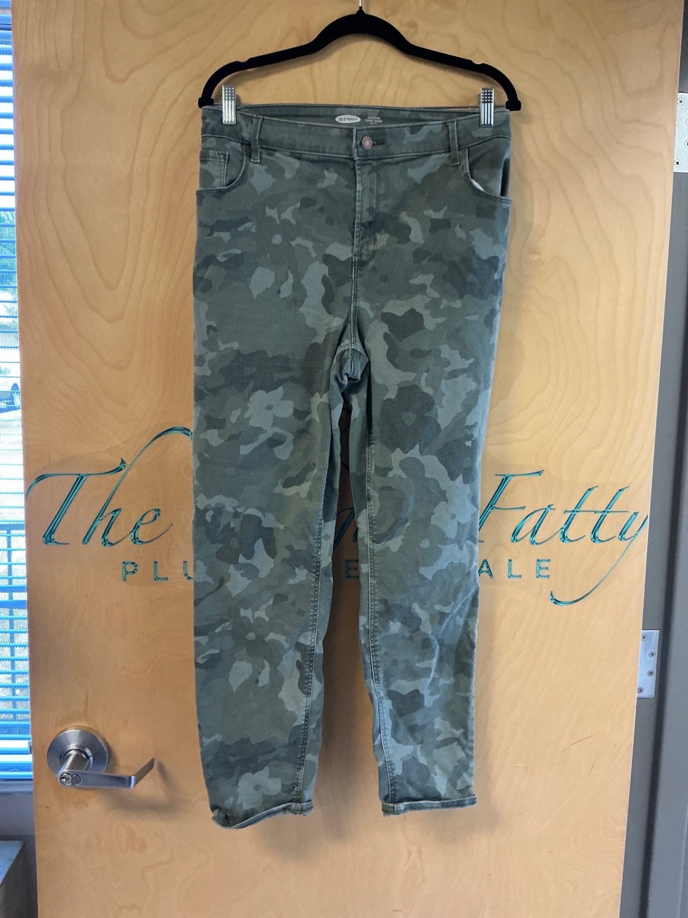 Old Navy Jeans - Green Camouflage - 20