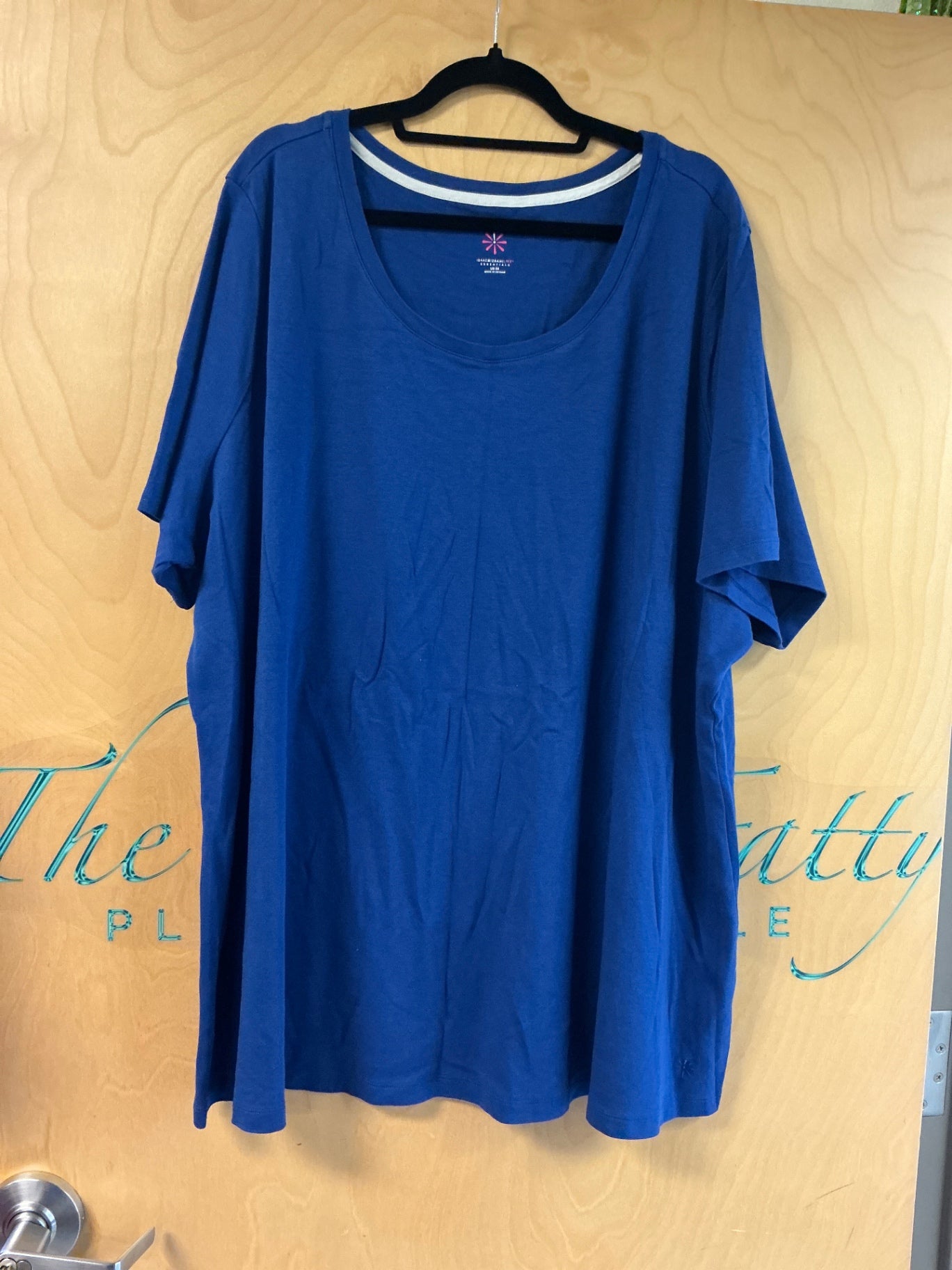 Isaac Mizrahi Live! T-Shirt - Blue - 5X