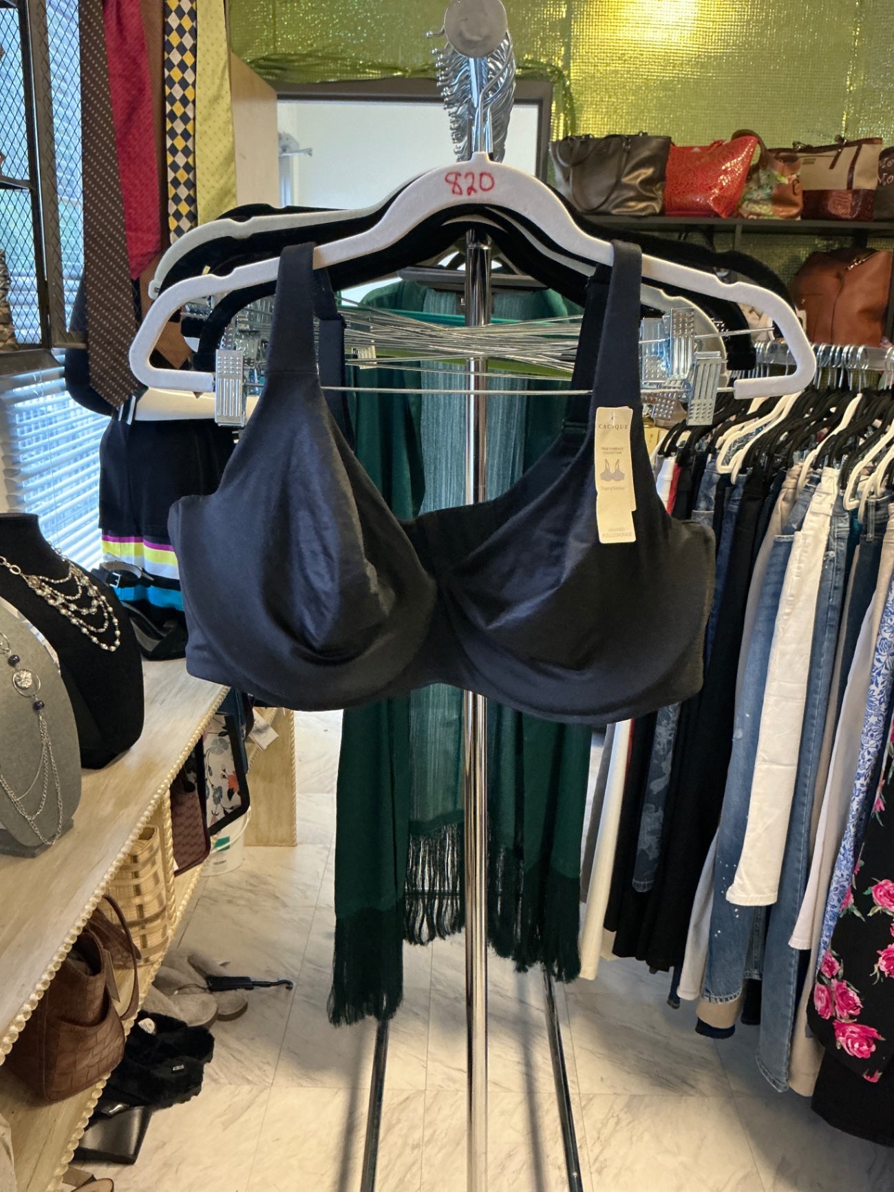 Cacique Bralette - Black - 44D NWT