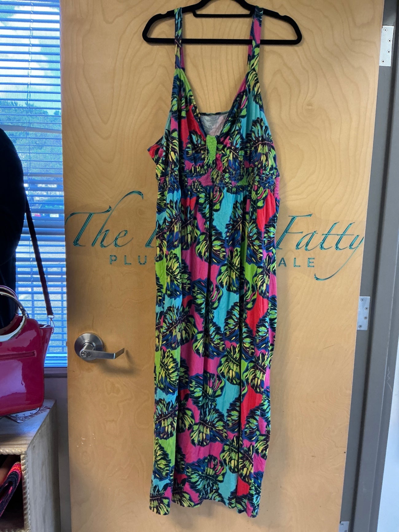 Lane Bryant Cacique Dress - Multicolor (Pink, Blue, Green, Black) - 26/28