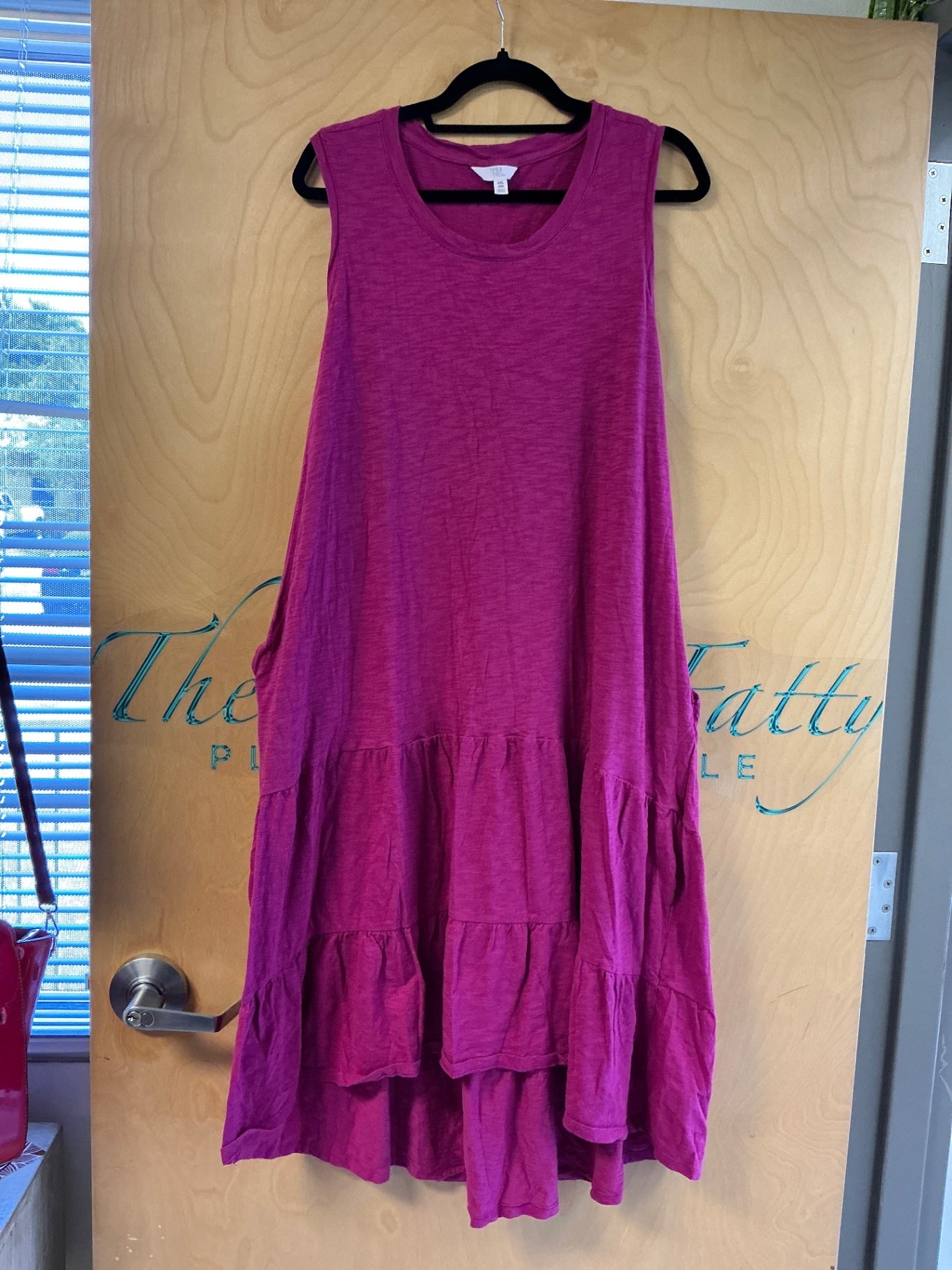 Time and Tru Dress - Magenta - XXL