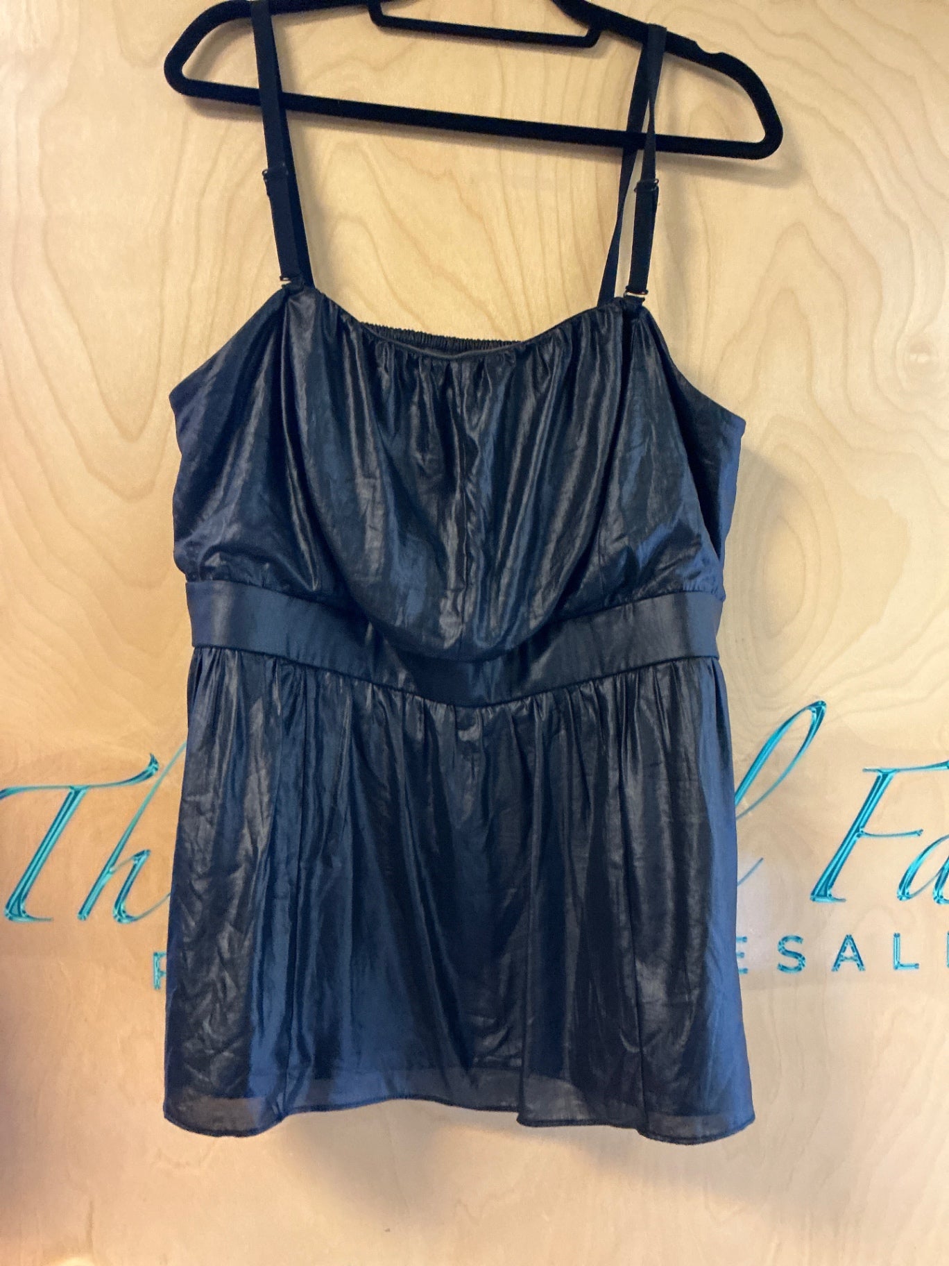 Lane Bryant Sleeveless Top - Black - 22