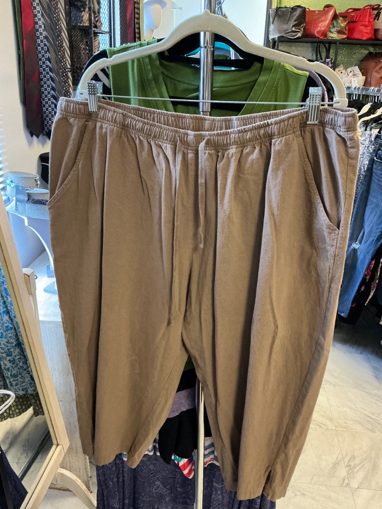 Cathy essentials Pants - Beige - 2X