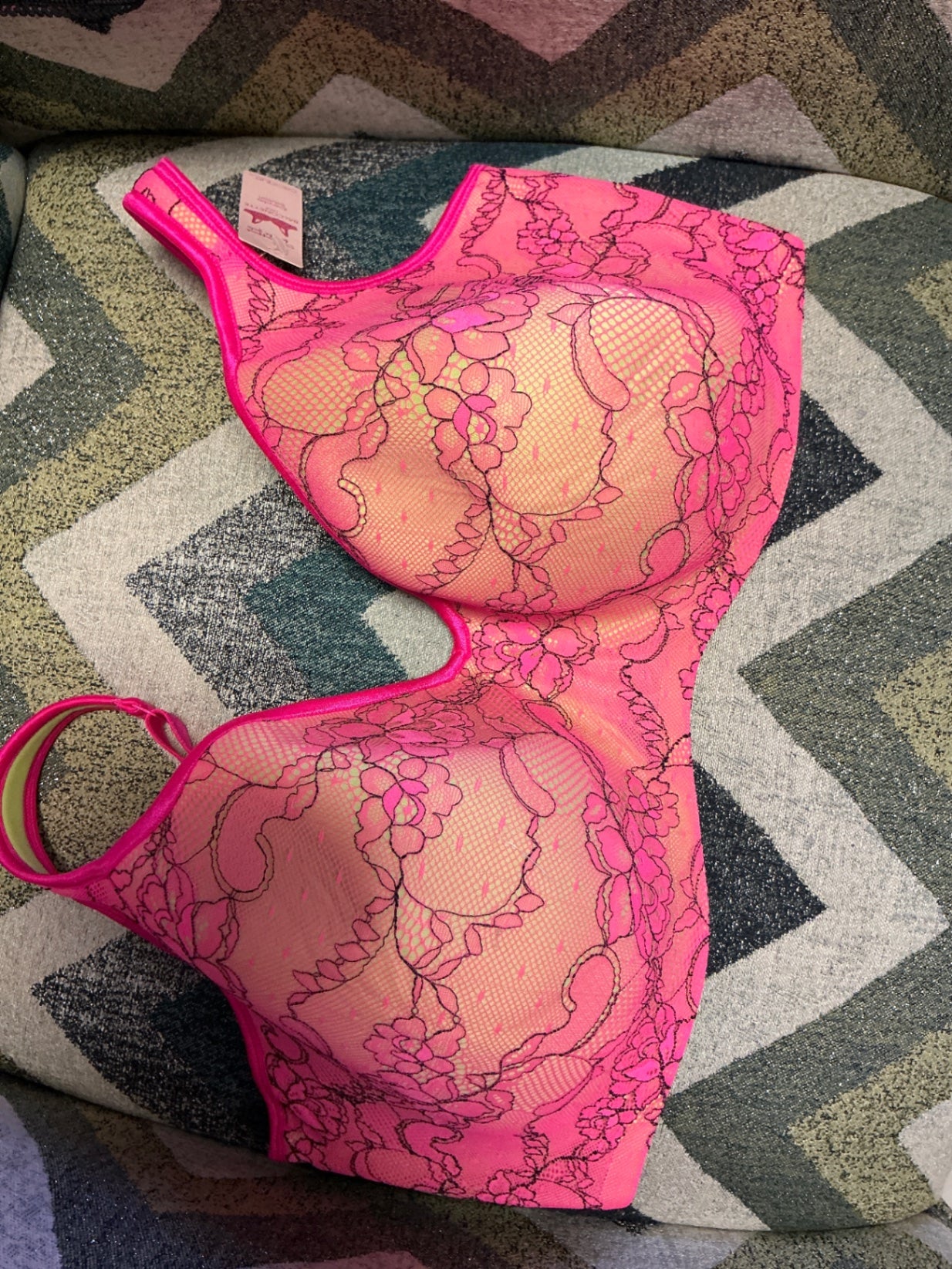 Lane Bryant Cacique Bra - Pink - 44H