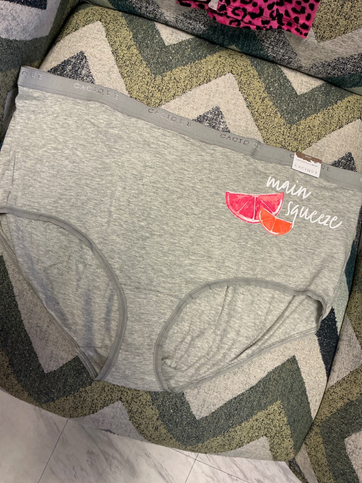 Cacique Panties - Gray - 22/24 NWT