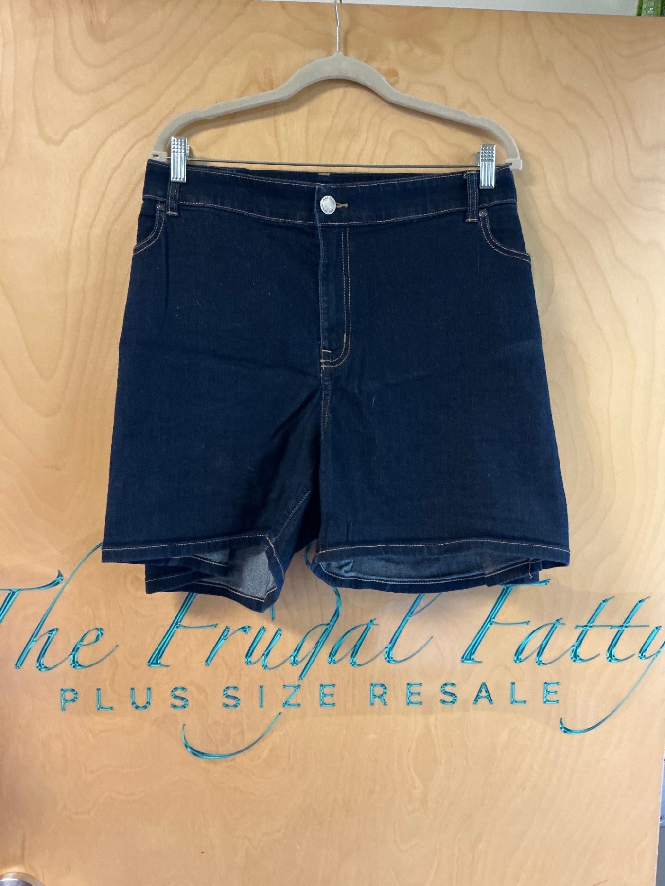 Lane Bryant Shorts - Dark Blue - 28