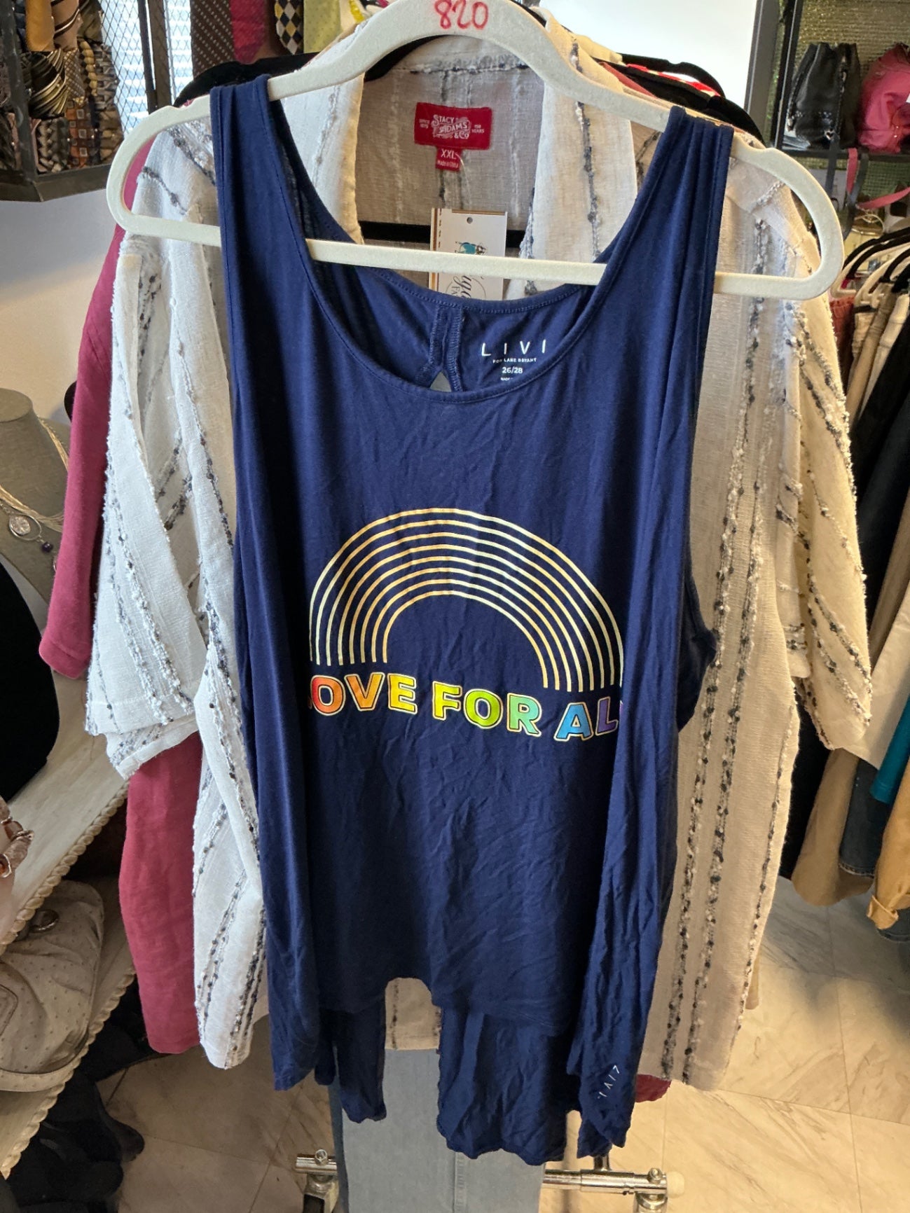 LIVI Tank - Blue - 26/28