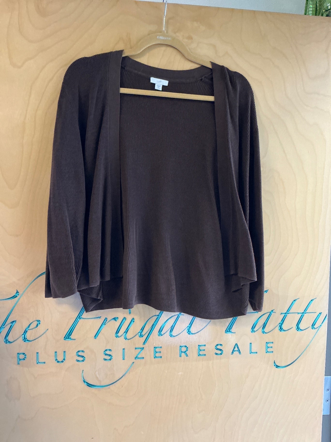 jill Cardigan - Brown - XL
