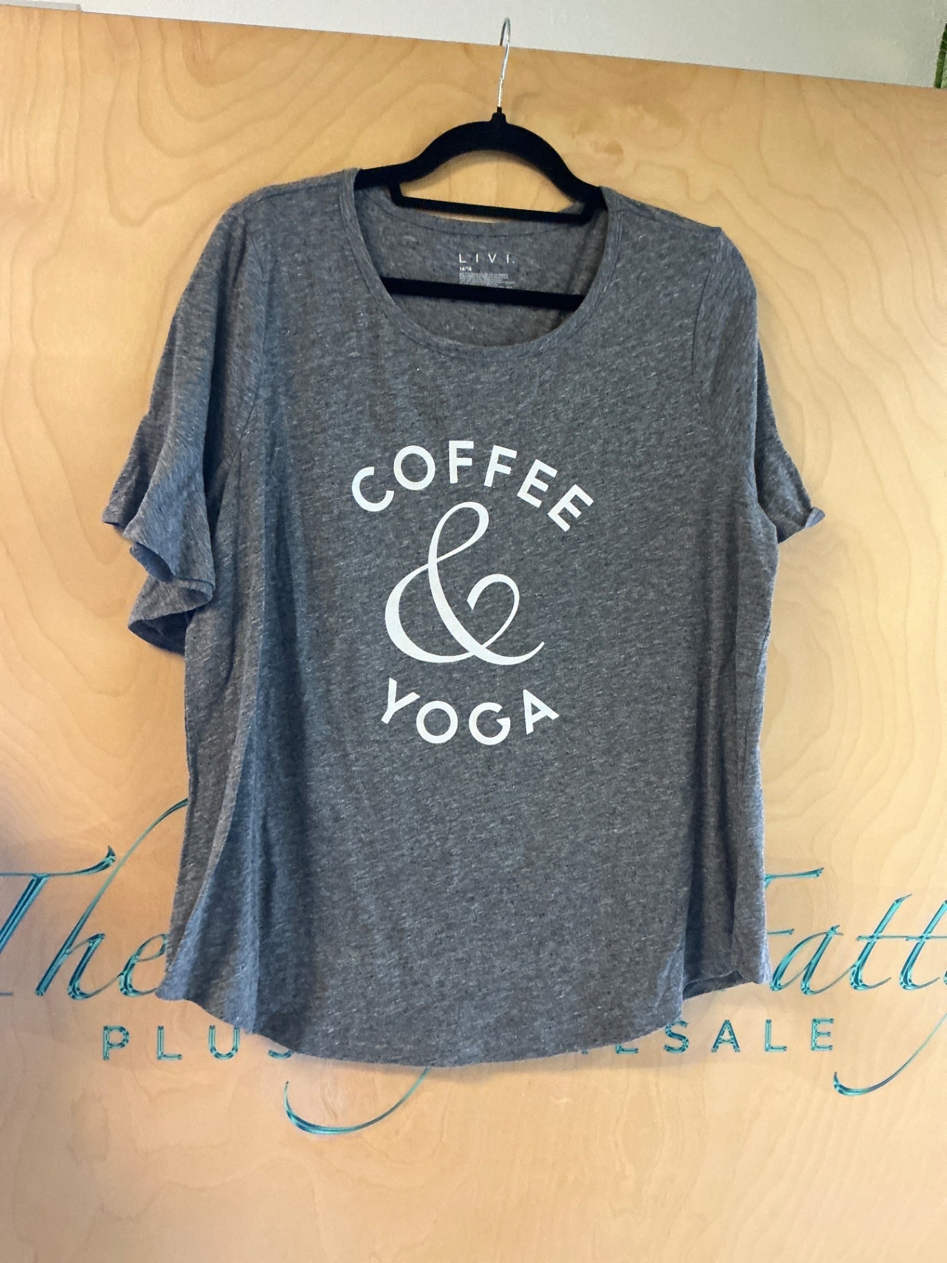 Lane Bryant Livi T-Shirt - Gray - 14/16