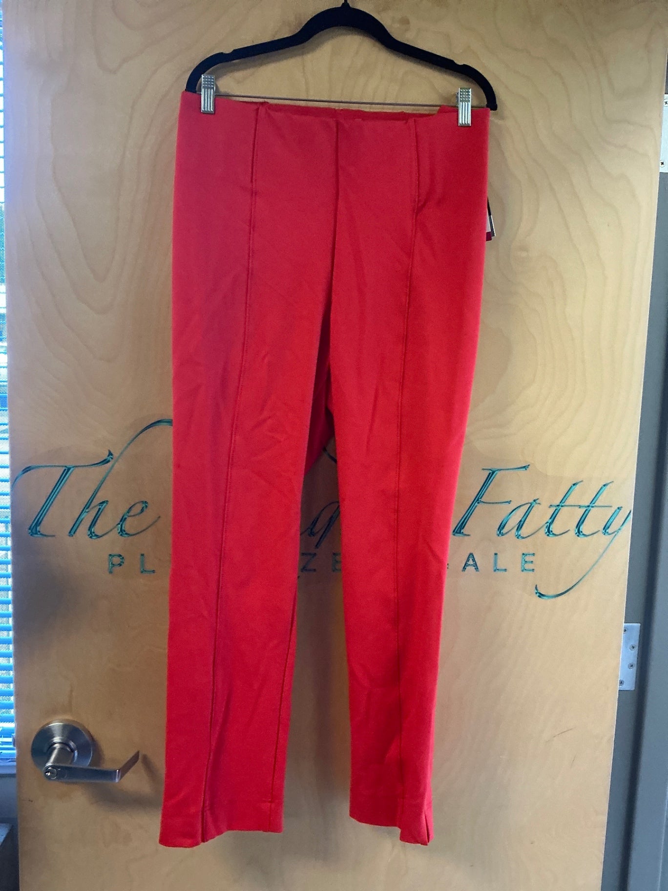 Investments Pants - Neon Coral - 3X NWT