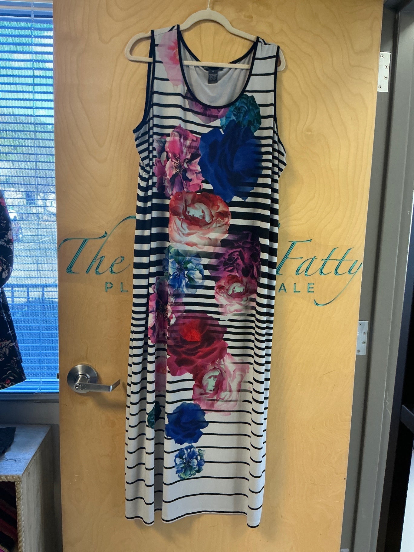 Chelsea & Theodore Dress - Multicolor (White, Pink, Blue, Purple, Red) - 2X
