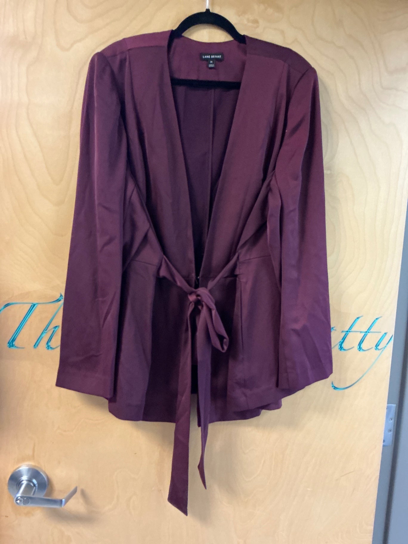 Lane Bryant Blazer - Burgundy - 26