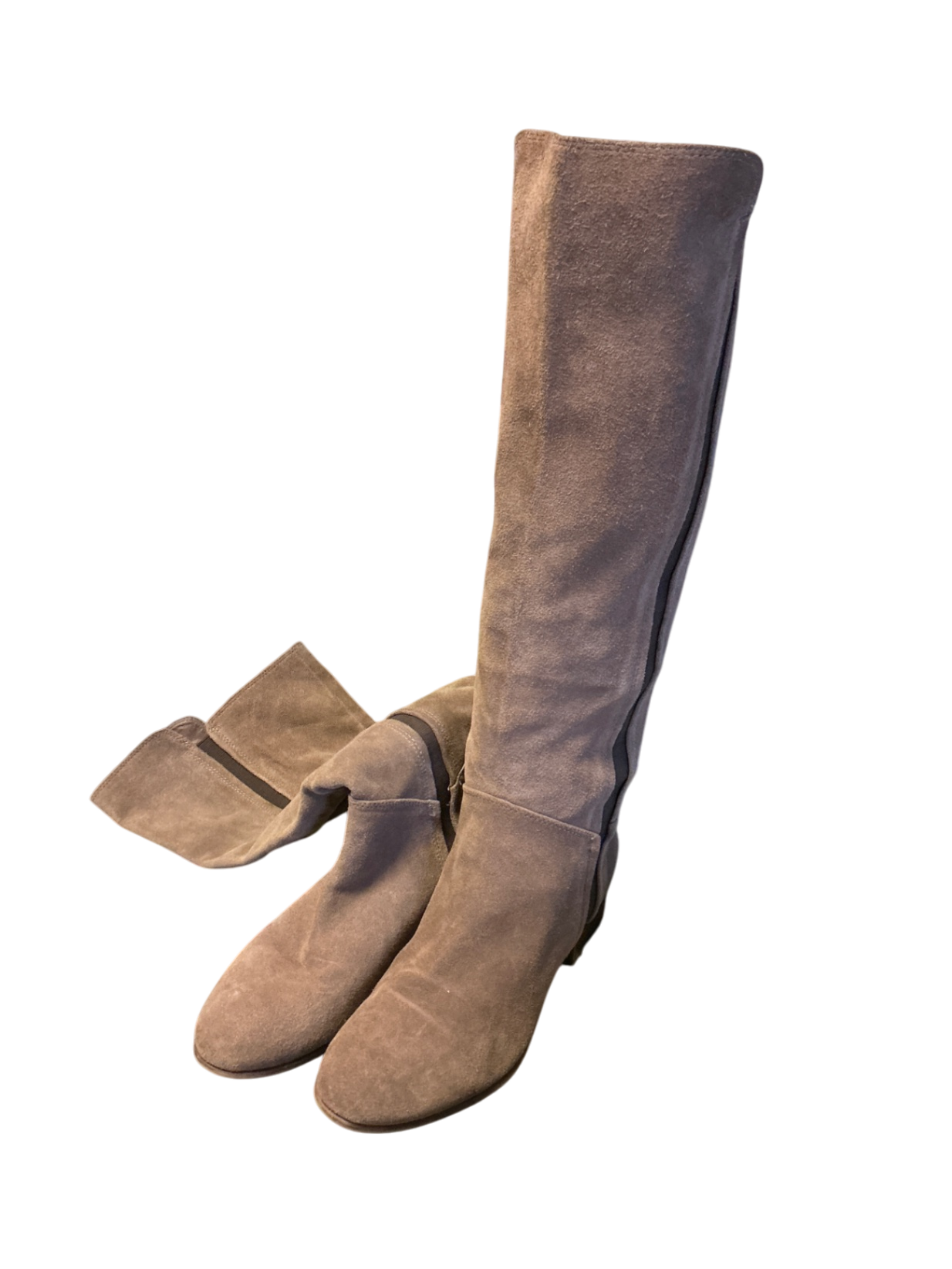 Steve Madden Knee-High Boots - Beige -