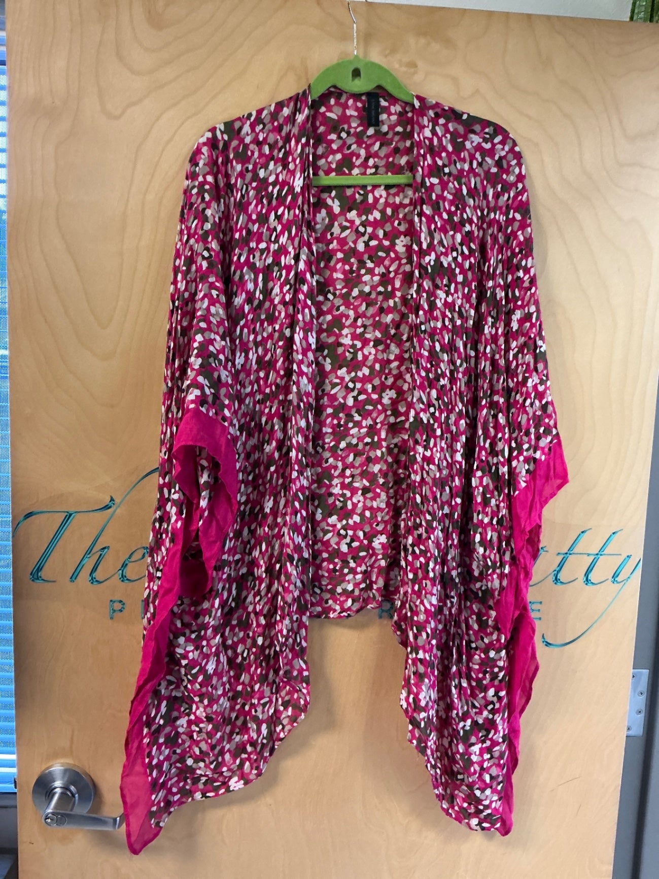 Lane Bryant Kimono - Pink and multicolor pattern - O/S