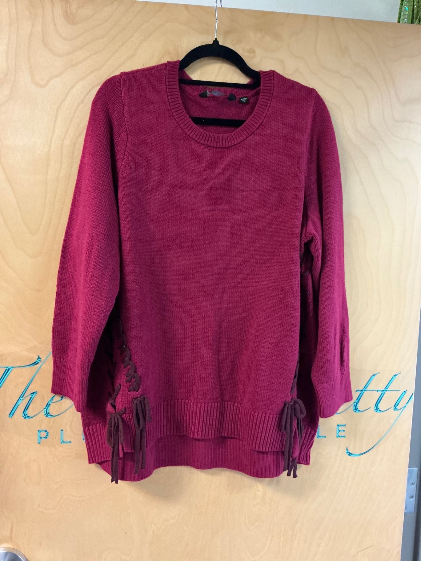 Colleen Lopez Sweater - Red - 2X