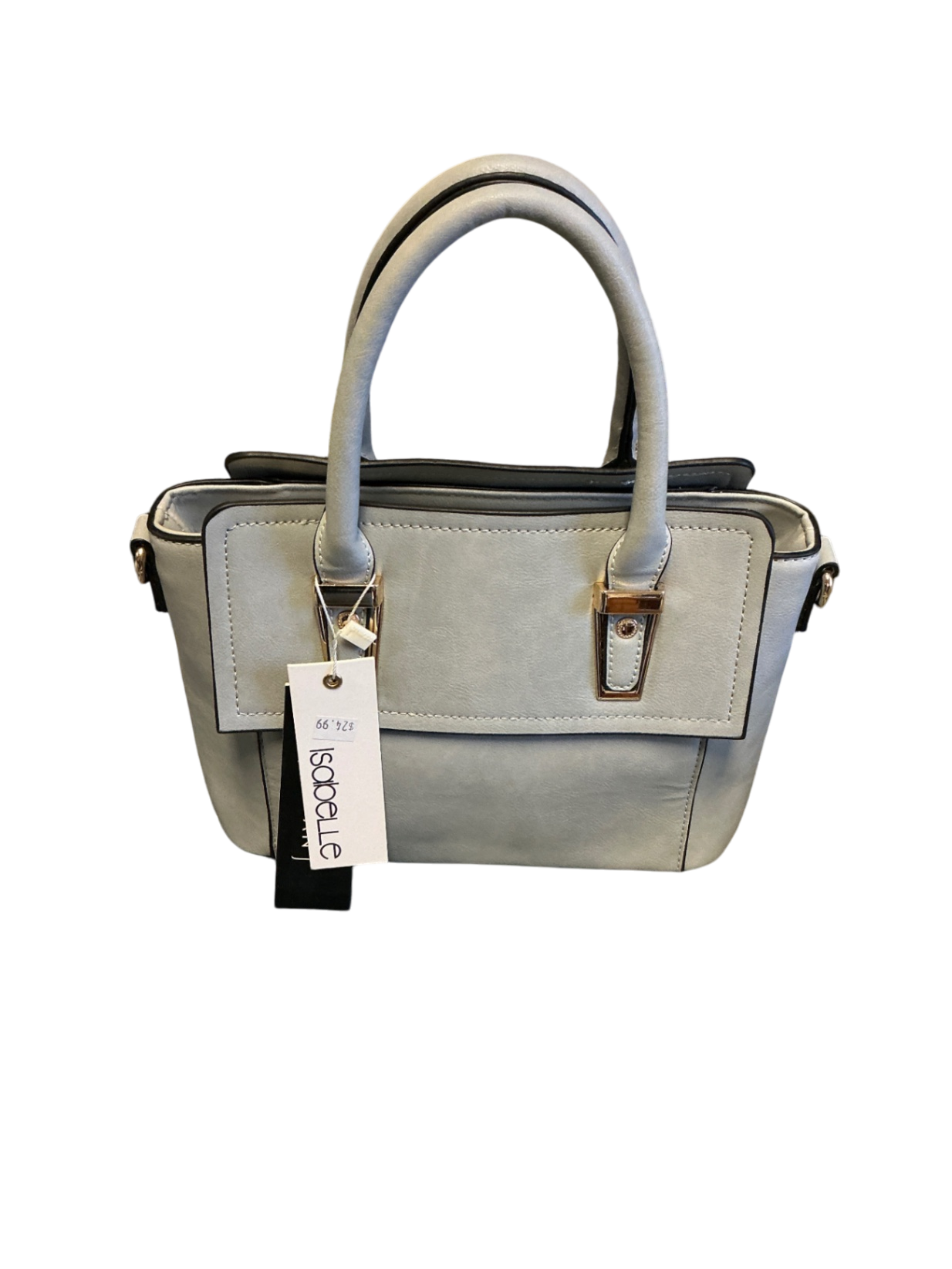 Isabelle Vegan Handbag - Light gray - NWT
