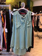 Torrid Sleeveless Blouse 3 Light Teal