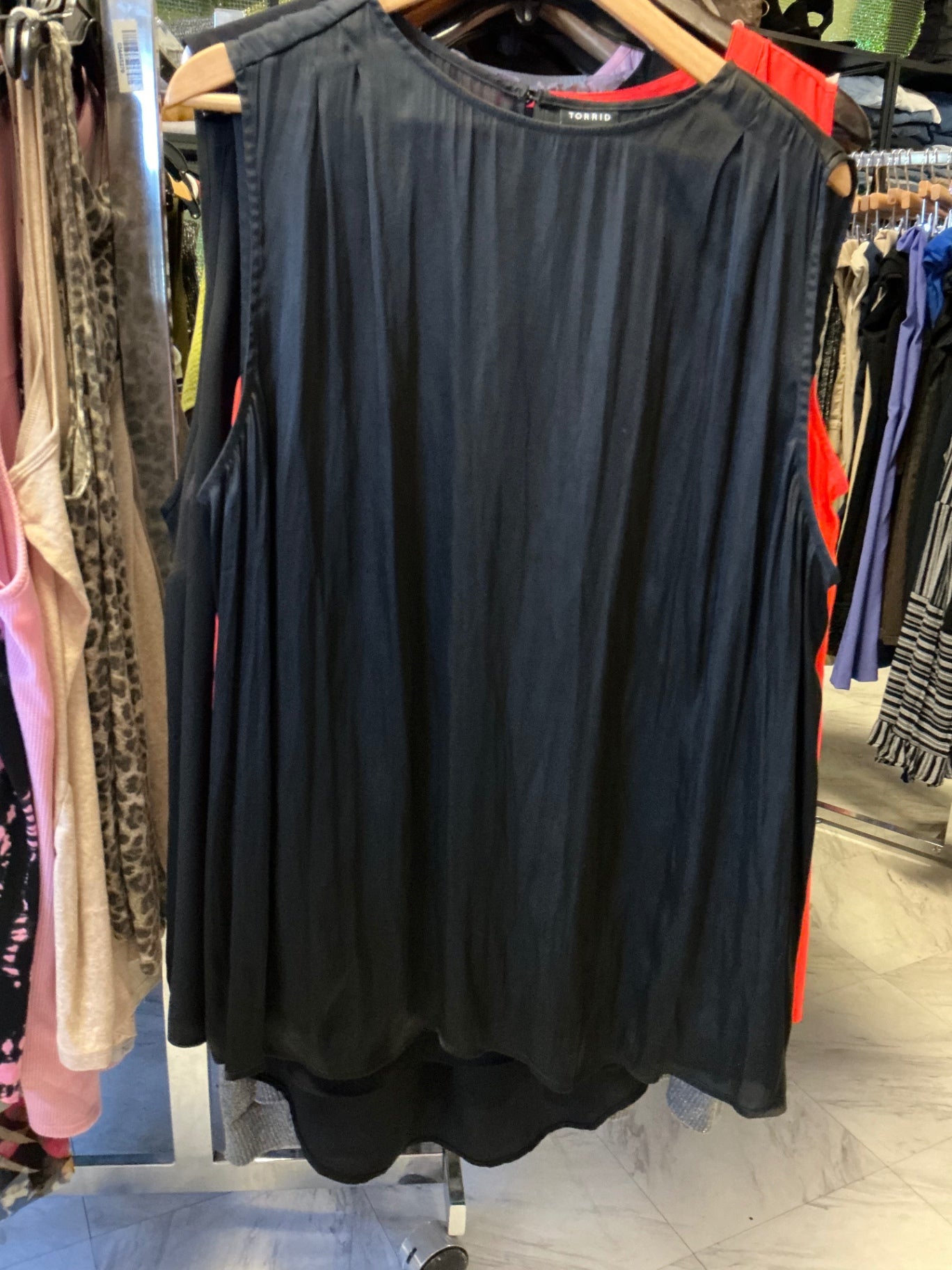 Torrid Sleeveless Top 3 Black