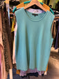 Preston & York Sweater Vest XL Turquoise