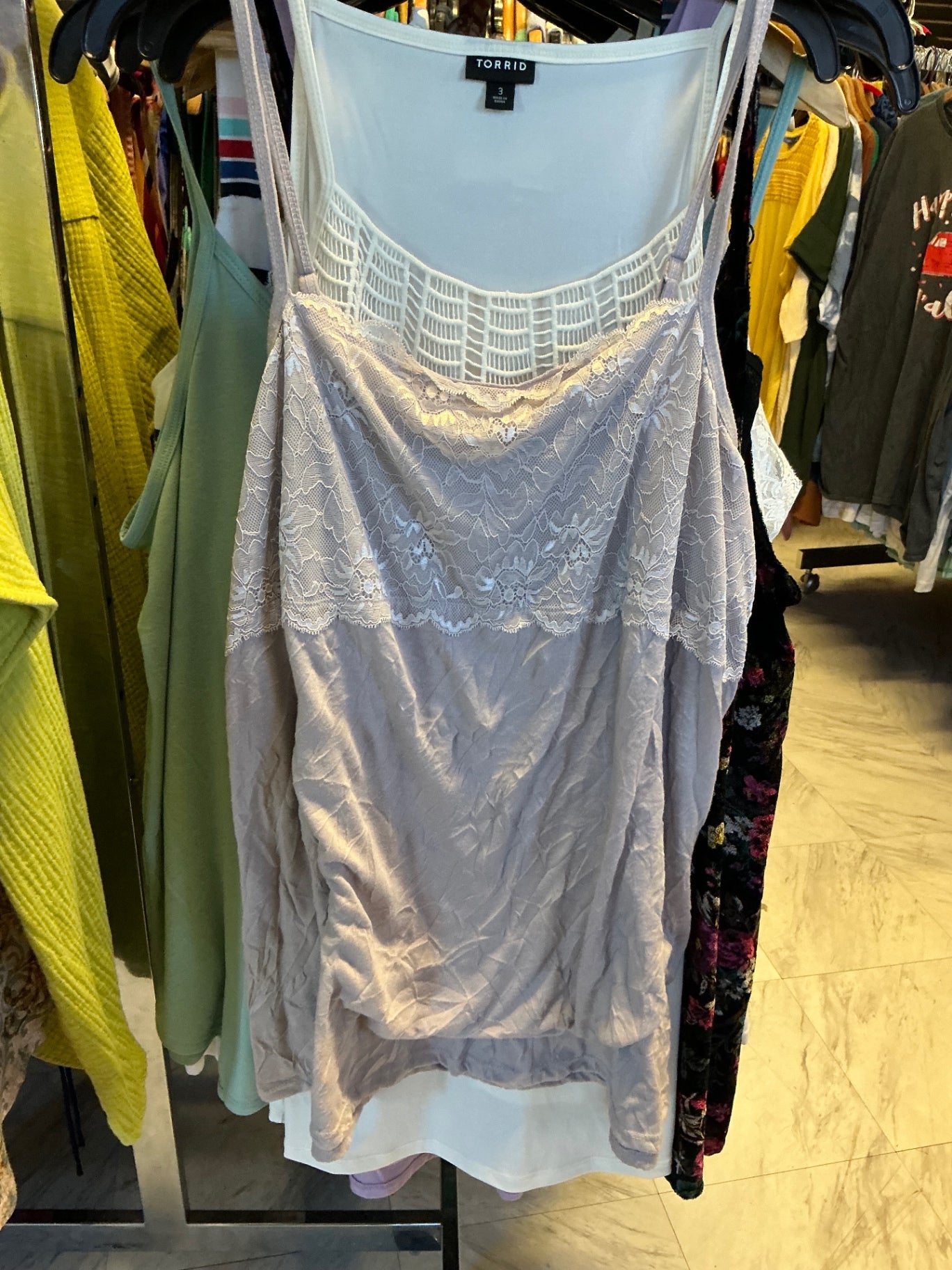 Maurice’s Camisole 1 Dusty Lavender