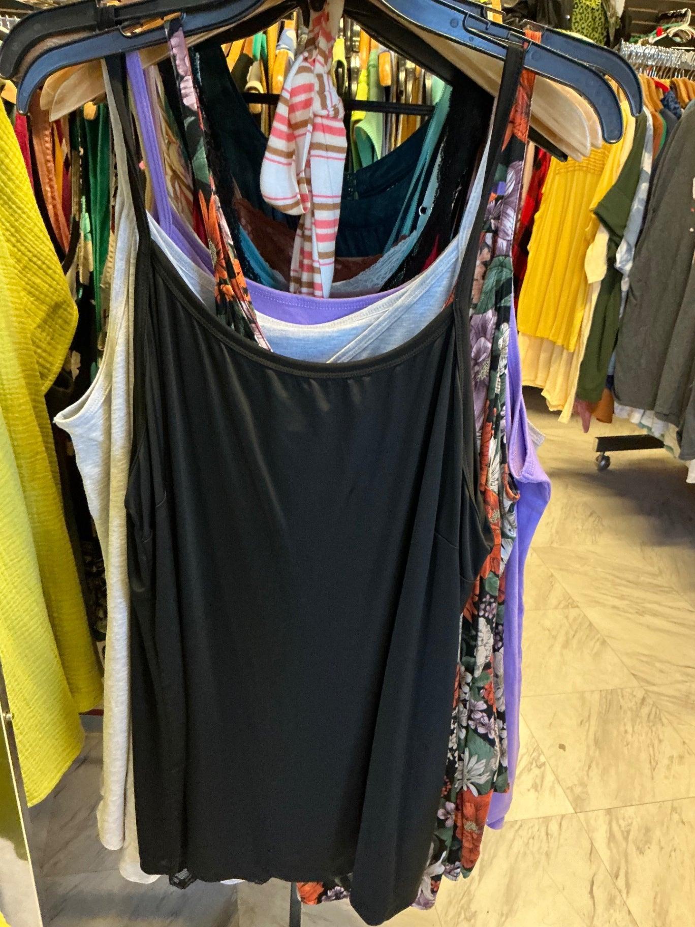 LuLaRoe Tank Top 3X Black