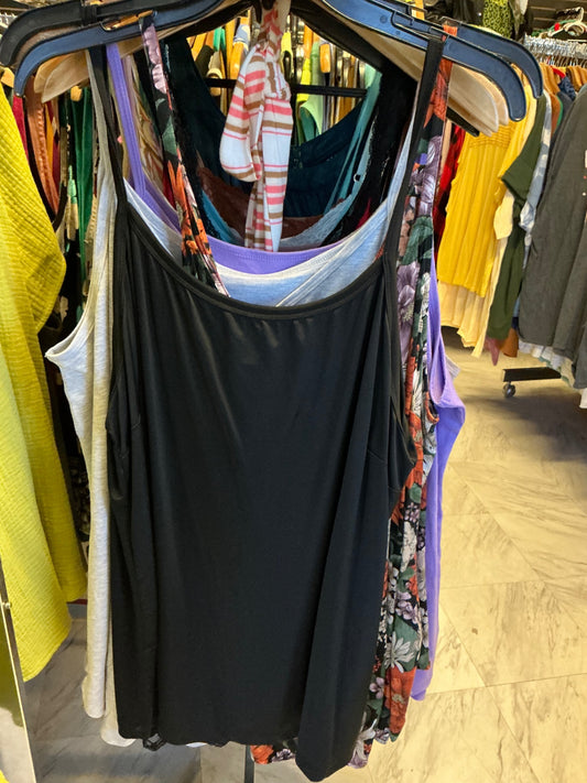 LuLaRoe Tank Top 3X Black