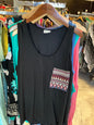 POL Tank Top 3X Black
