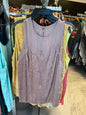 Unknown Sleeveless Top 2X Mauve Velvet