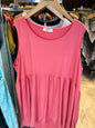 Zenana Babydoll Tank 3X Coral NWOT