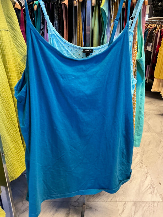 Lane Bryant Tank Top 22/24 Dark Turquoise
