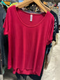LuLaRoe T-Shirt L Magenta