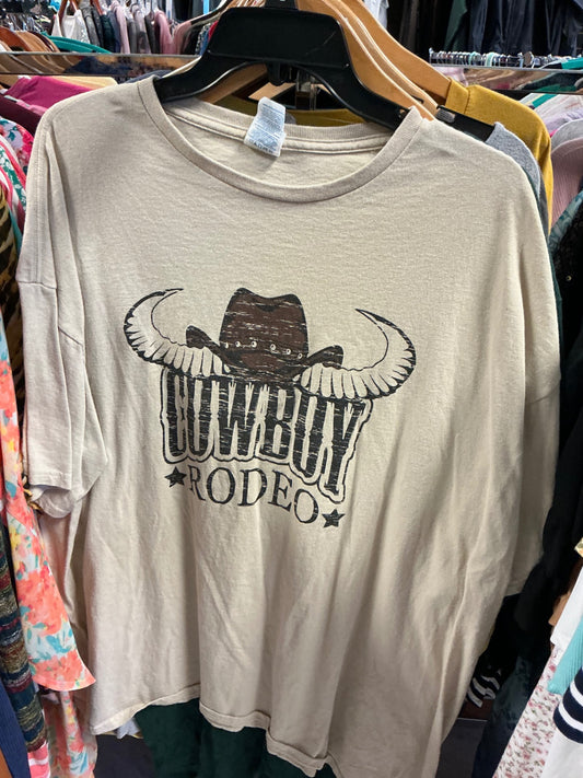 Delta Screen Print T-Shirt 3XL Beige