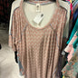 Sew In Love T-Shirt 3X Pink Cactus NWT