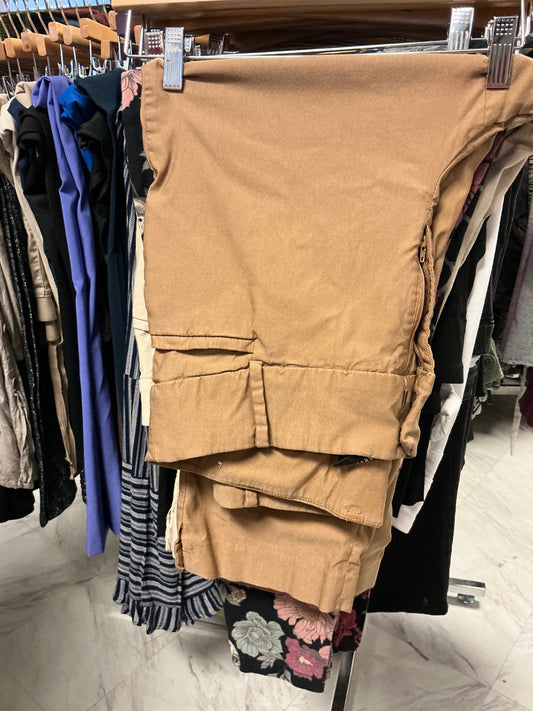 Lane Bryant Stretch Capri 16 Tan