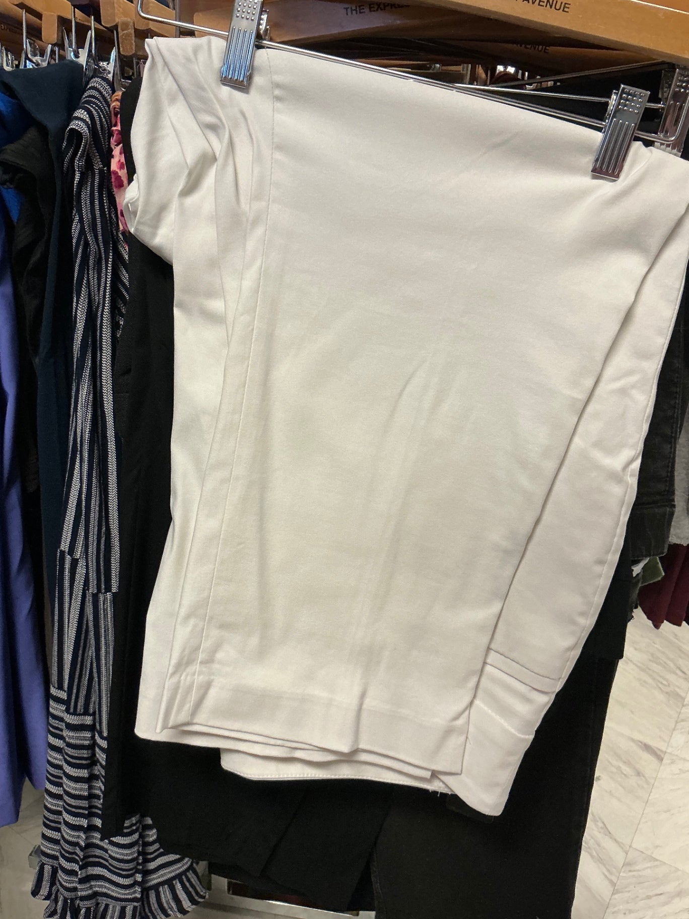 Lane Bryant Stretch Capri 20 White