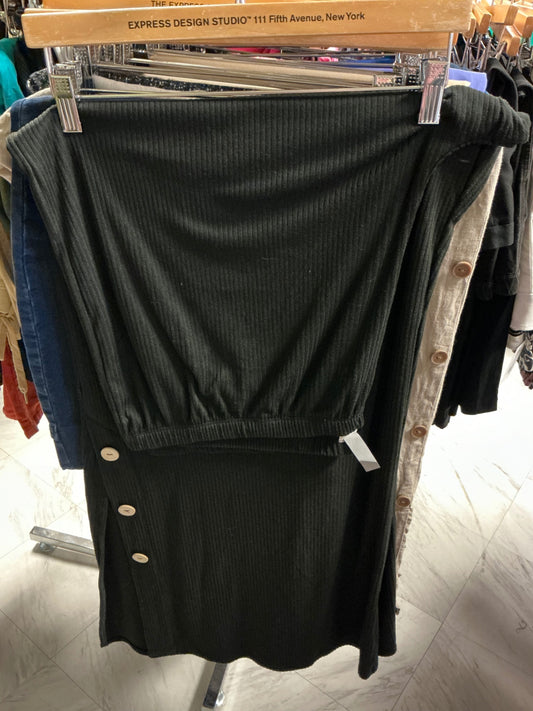 Honeyme Curvy Wide Leg Pant XXXL Black