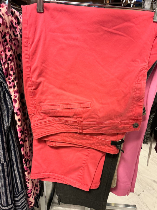 Lane Bryant Stretch Capri 28 Coral