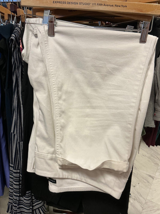 Counterparts Stretch Capri 16 Off-white